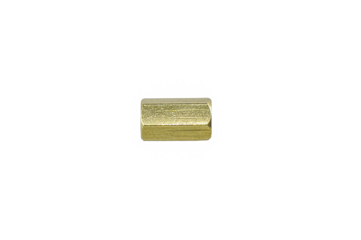 Hexagonal brass nut