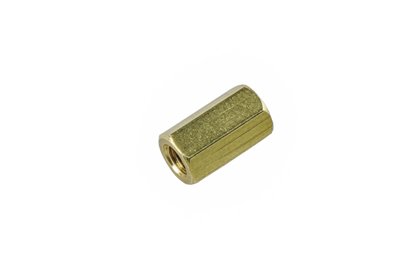 Hexagonal brass nut